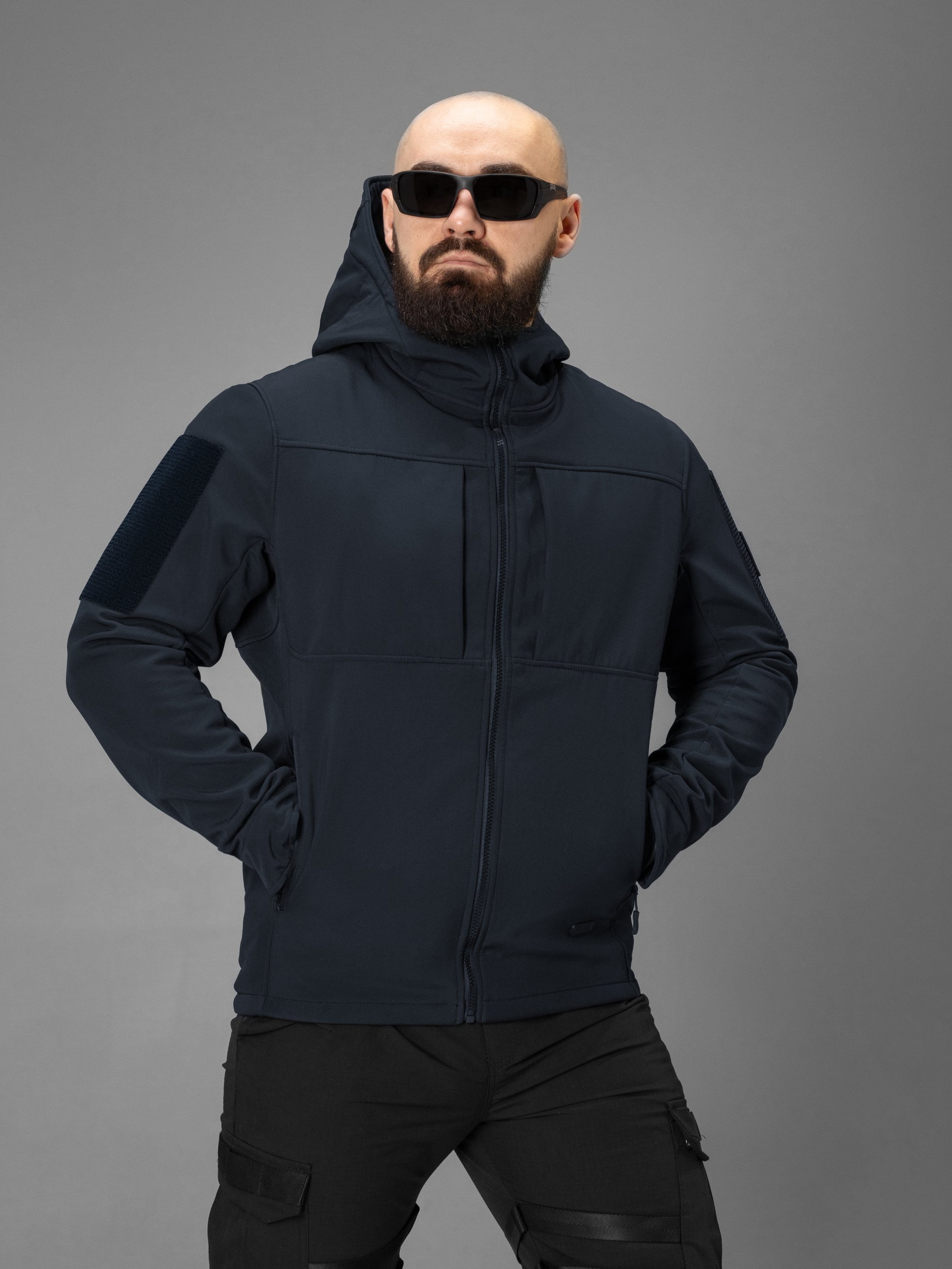 Куртка Softshell BEZET Falcon синій - Фото 1