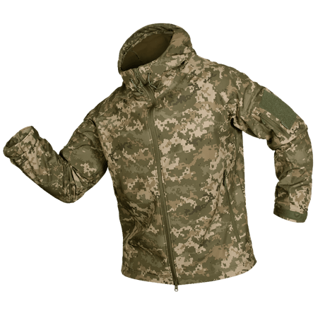 Куртка Camotec CM Stalker SoftShell Піксель KOMBAT