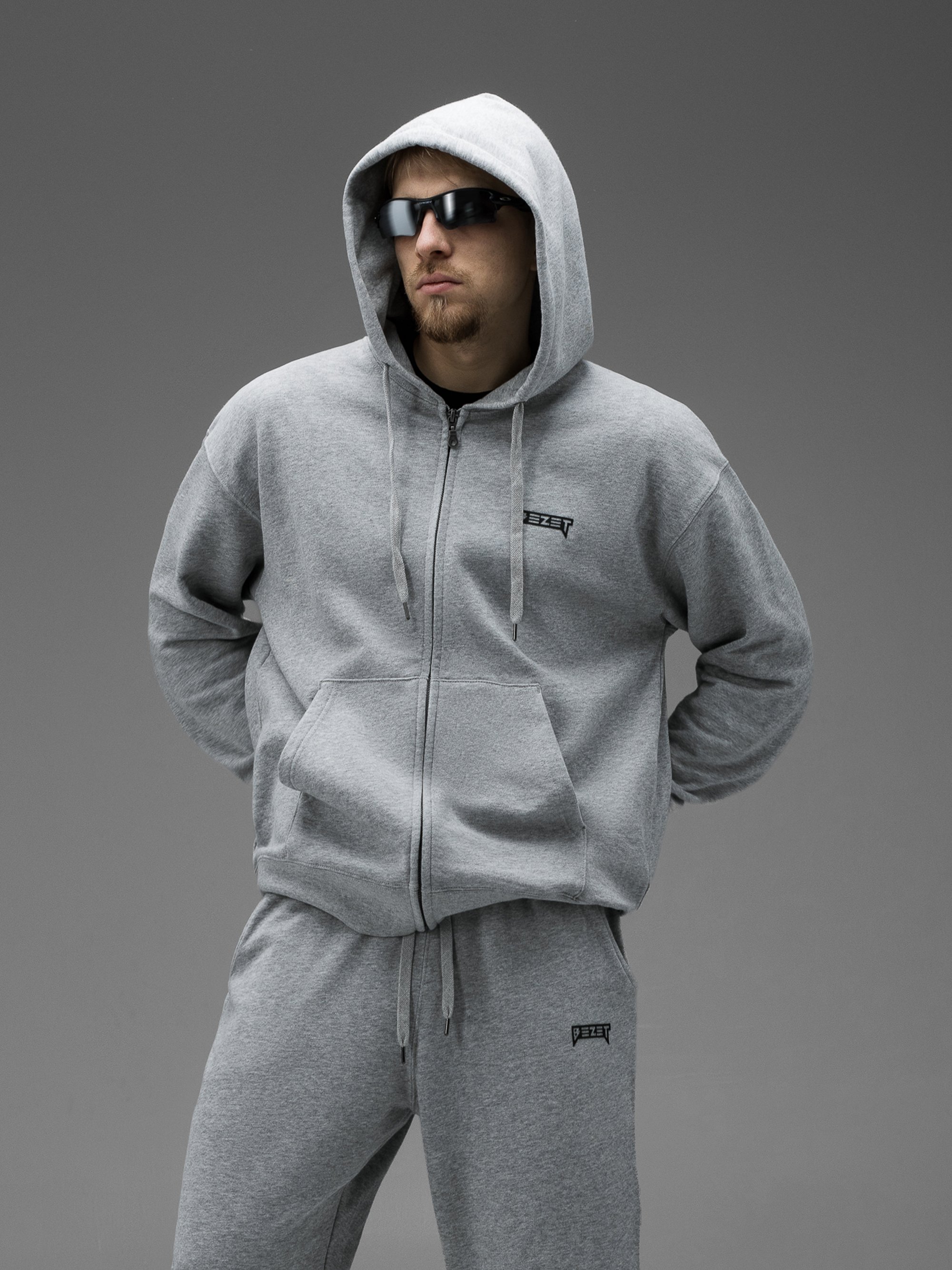 Зіп-худі BEZET Unity меланж
