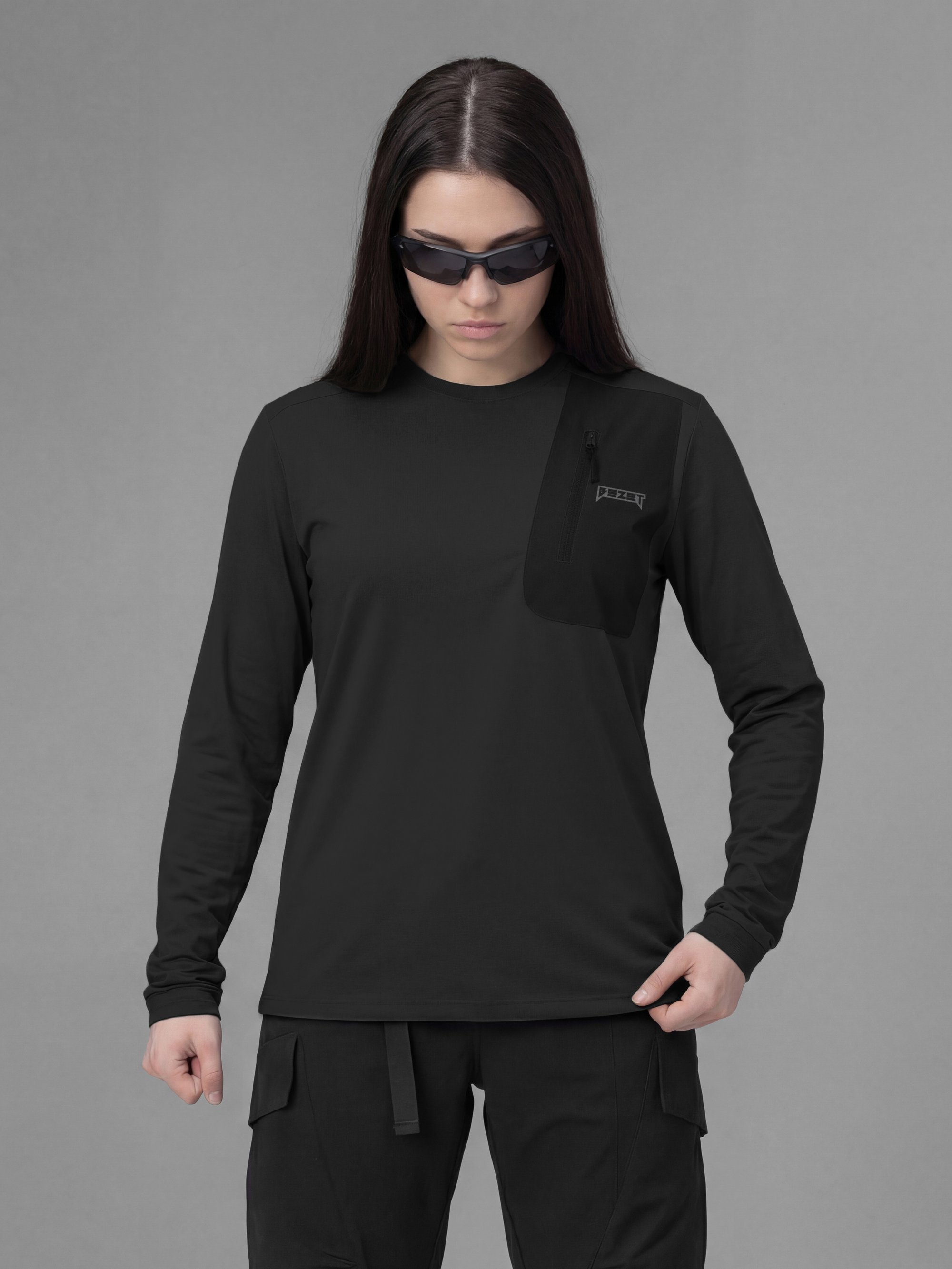 Кофта жіноча BEZET ActiveFlex чорний - Фото 3