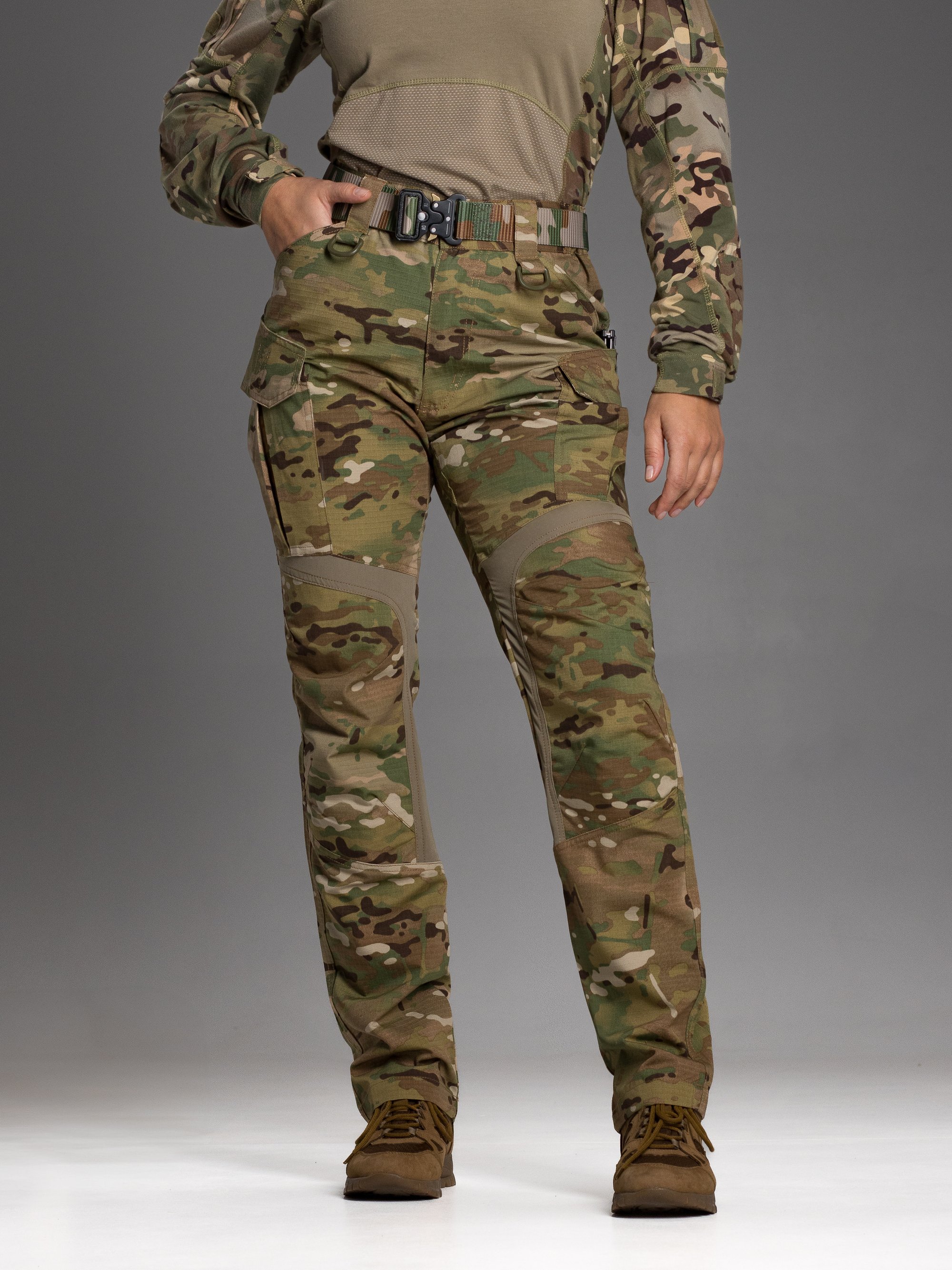 Брюки карго тактические женские BEZET Valkyrie мультикам