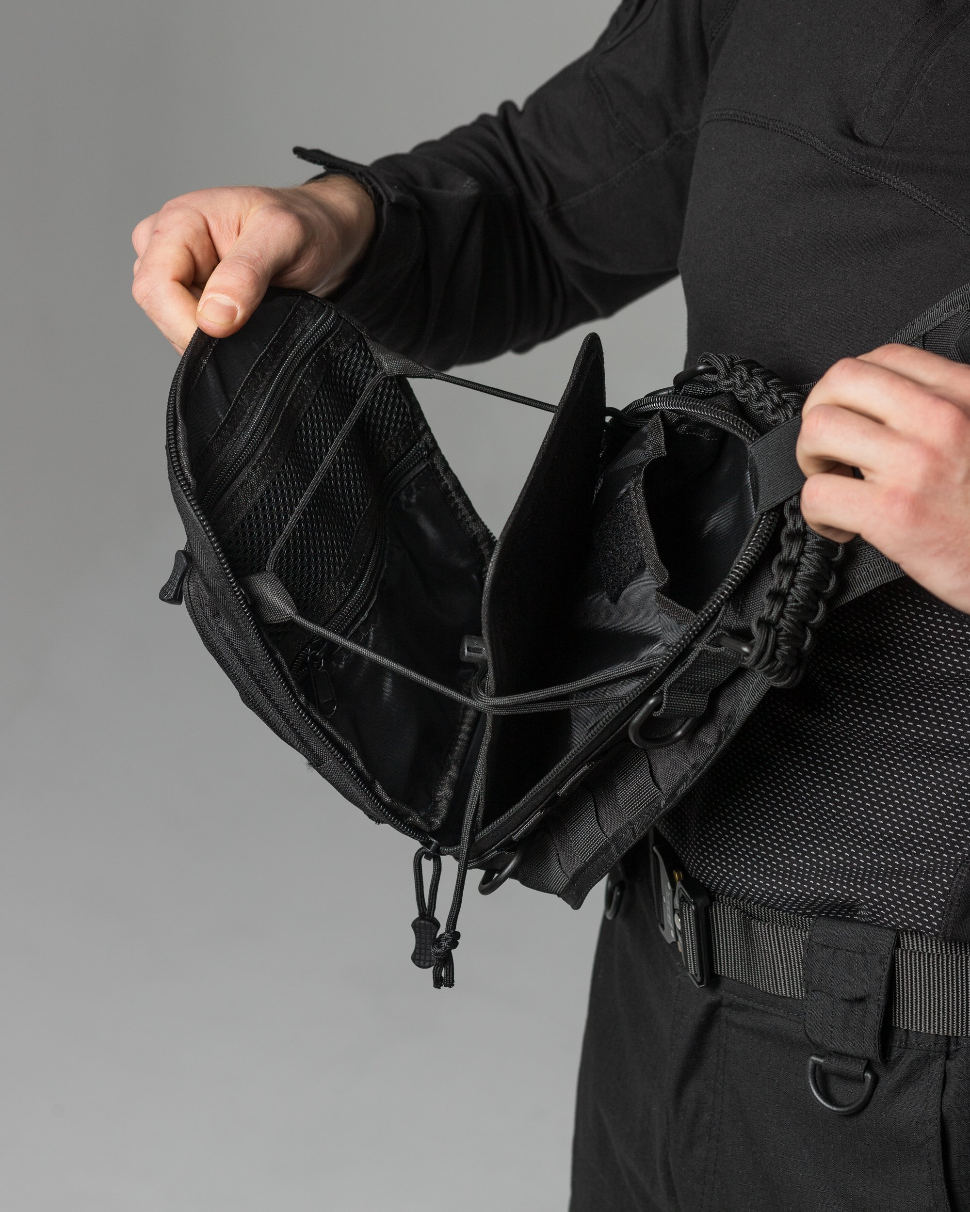 Месенджер BEZET Конвой 2.0 чорний - Фото 1