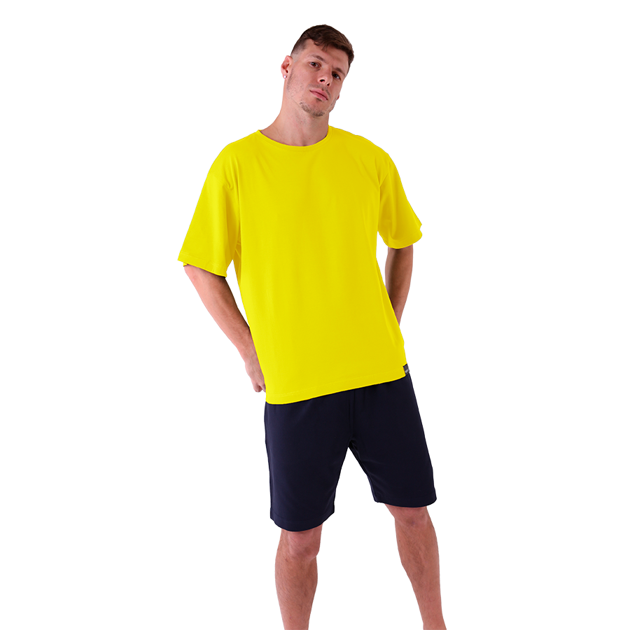 Футболка oversize, жовтий MansSet