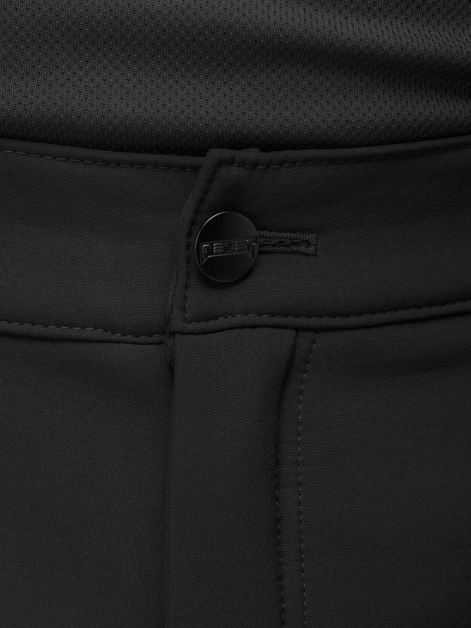 Зимові брюки карго тактичні Softshell BEZET Ешелон чорні - Фото 14