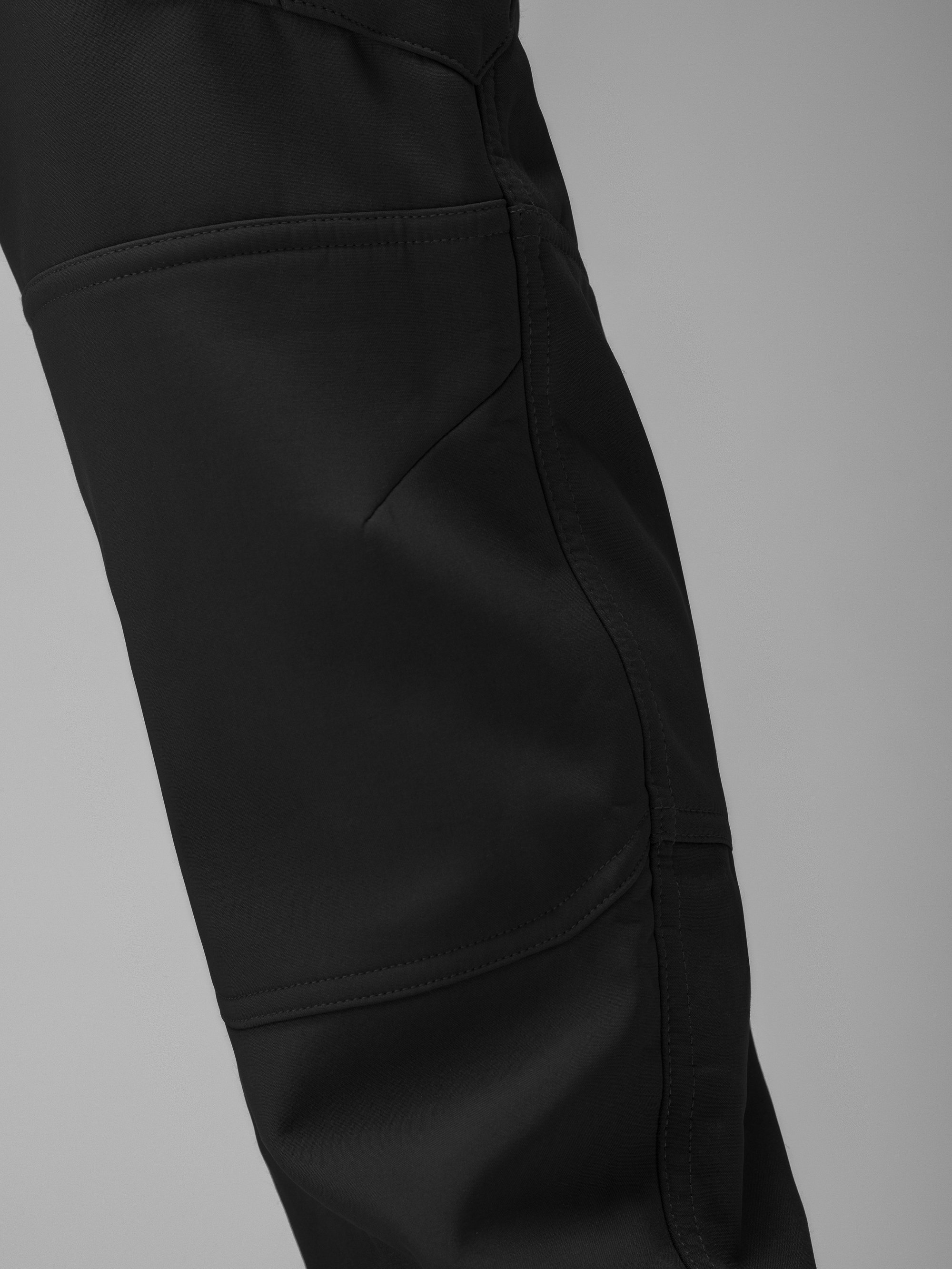 Зимові брюки карго тактичні Softshell BEZET Ешелон чорні - Фото 24