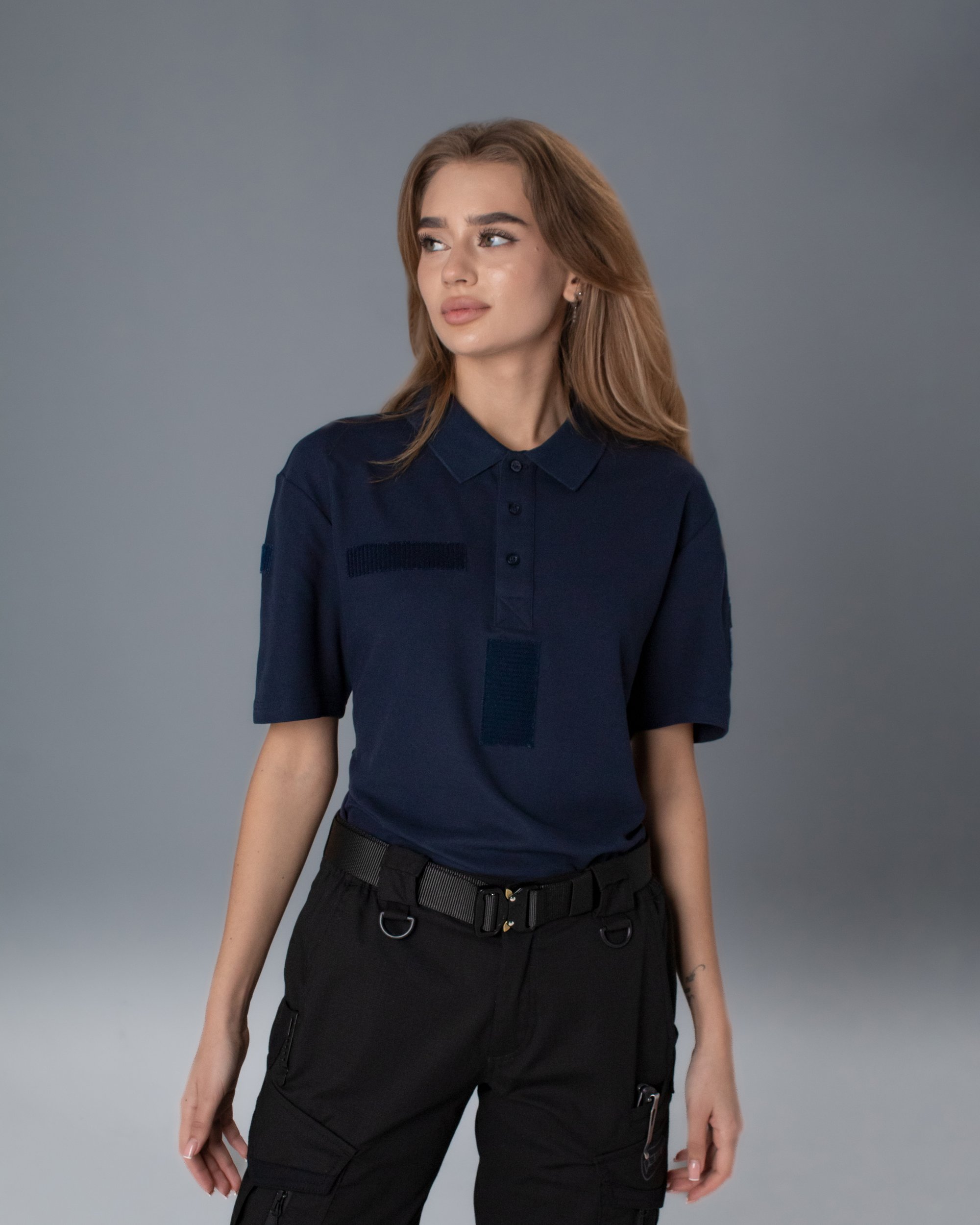 ドクロ刺繍 Hys girl back print s/s polo shirt Buy Темно-синій - США Поло Ассн. Жіноча сорочка поло з сайту Next