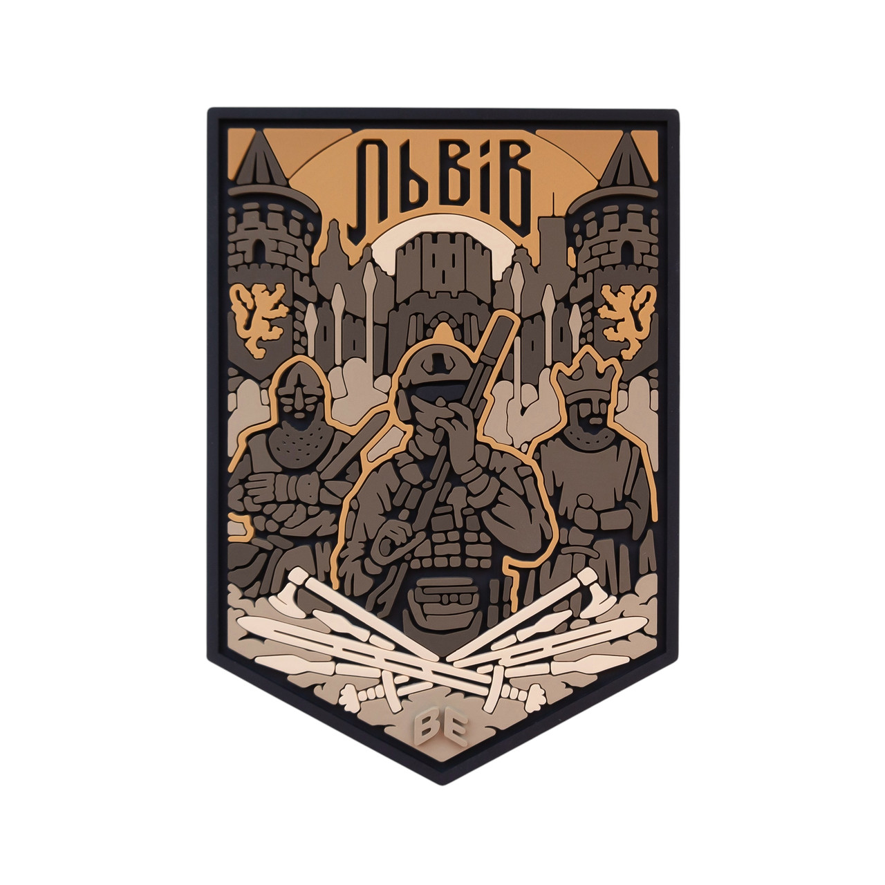 ПВХ Патч (шеврон) "Львів" койот Brand Element