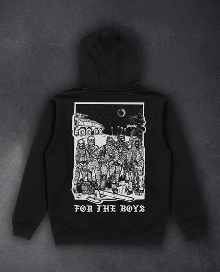 Худі на флісі / без флісу "For The Boys" We feel