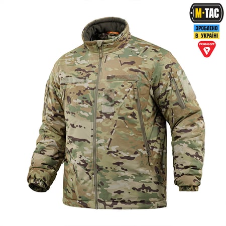 Куртка зимова M-Tac Alpha Combat Pro Primaloft. Мультикам СПЕЦПРОМ КР