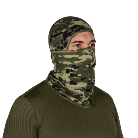 Балаклава Camotec Pro Ribana Оливковий KOMBAT