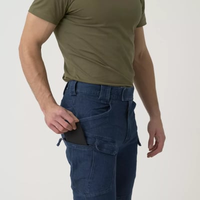 Джинси HELIKON-TEX UTP Pants - Denim Stretch Marine Blue - Фото 7