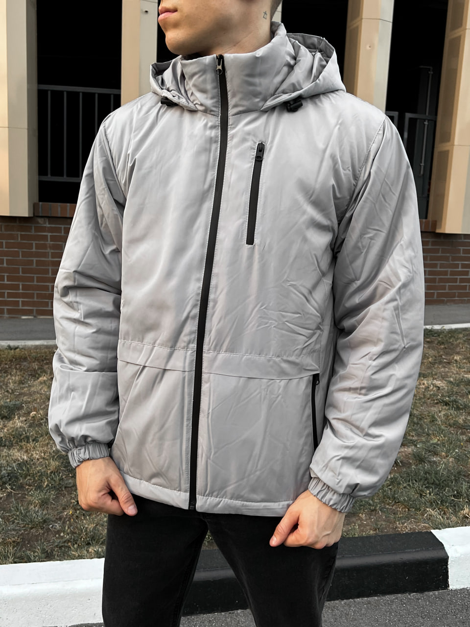 Мужская куртка демисезонная Reload Escape, светло-серый