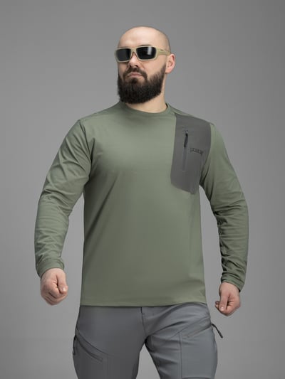 Кофта BEZET ActiveFlex хакі - Фото 3