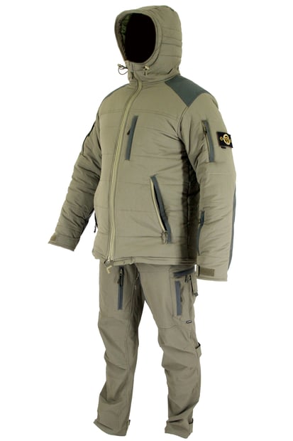 M-GEAR Комплект тактичний зимовий M-STRONG PATROL 4Wstretch lead gray (куртка+штани) M-GEAR