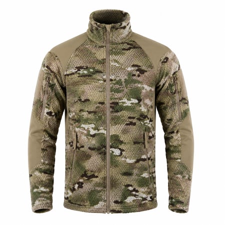 Кофта тактическая флисовая Han-Wild Grid Fleece. Мультикам (00000007971) СПЕЦПРОМ КР