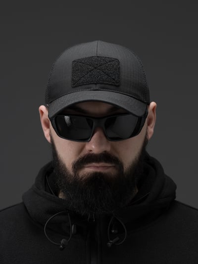 Бейсболка тактична BEZET Ranger чорний - Фото 3
