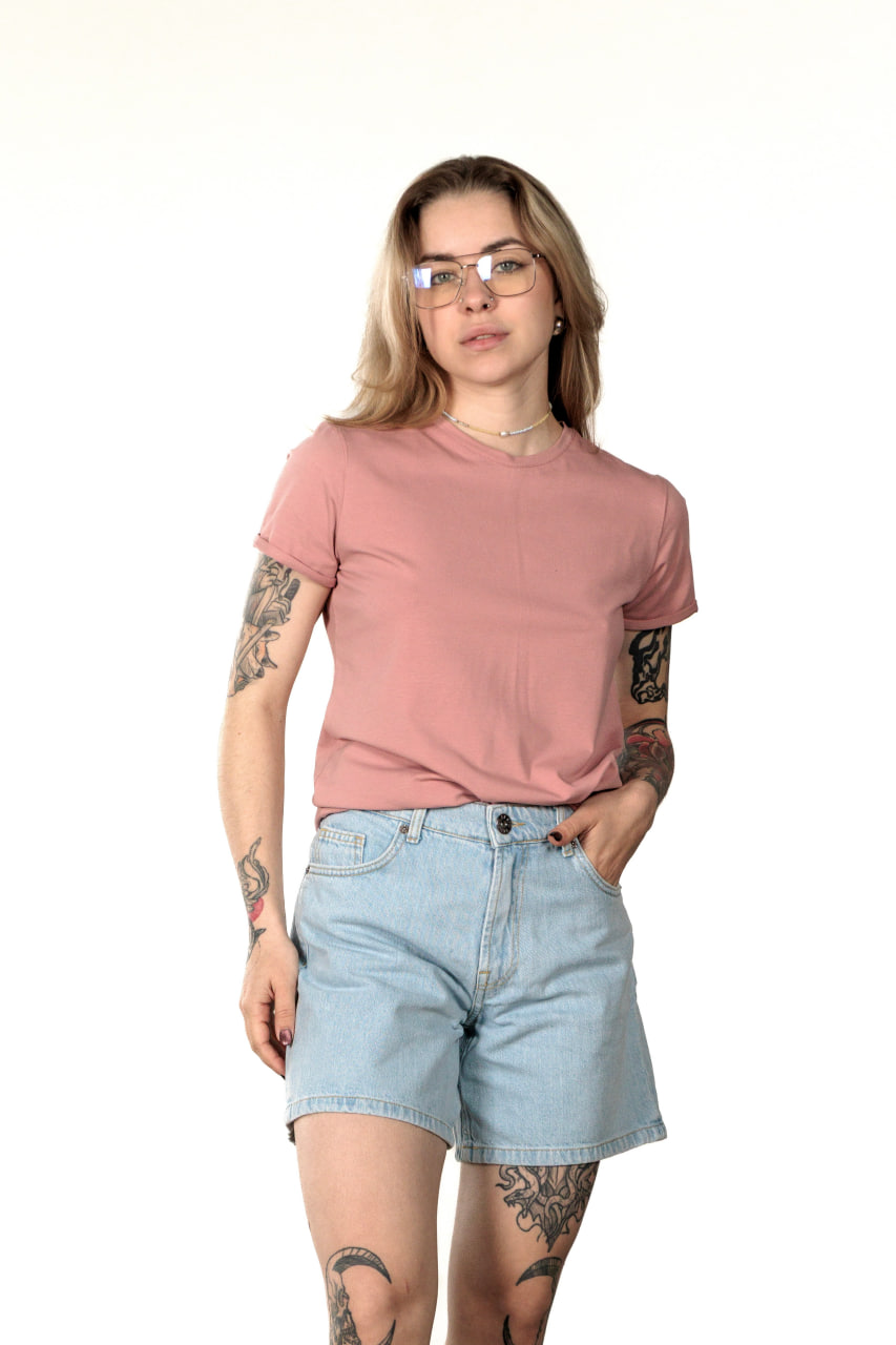 Футболка жіноча Reload - Base, рожевий