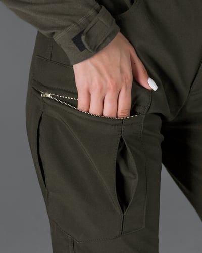 Зимові штани карго тактичні Softshell BEZET Ешелон хакі - Фото 8