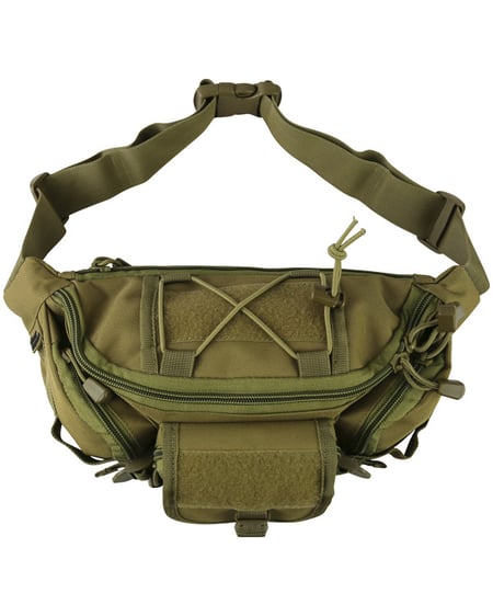 Сумка на пояс KOMBAT UK Tactical Waist Bag койот KOMBAT