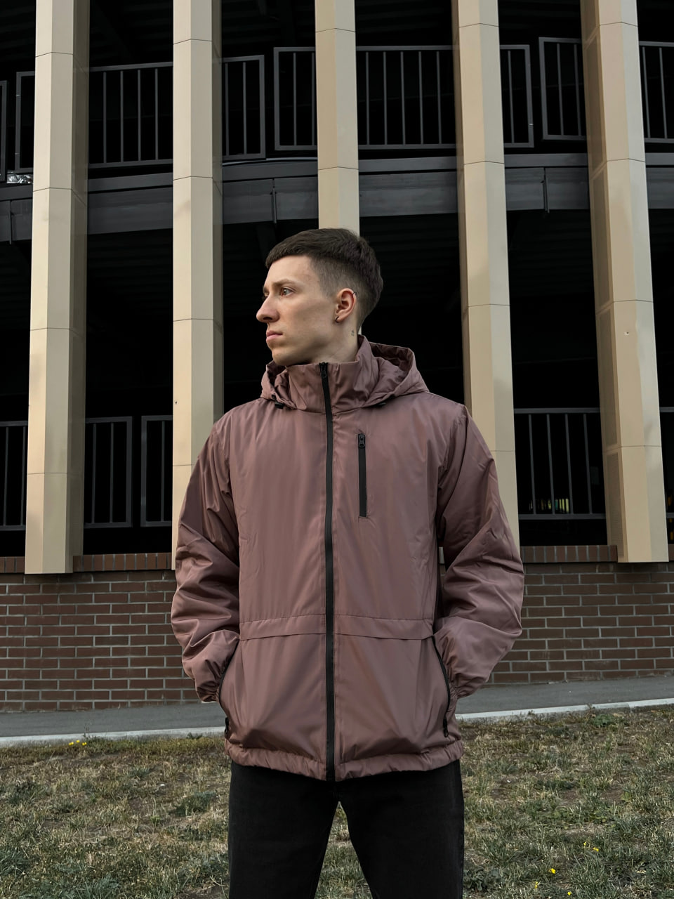 Чоловіча куртка демісезонна Reload Escape, коричневий