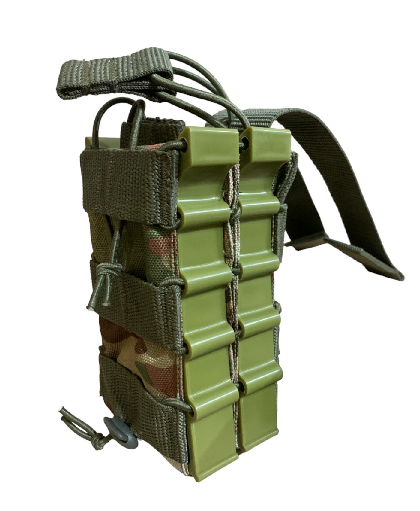 Підсумок для АК/АКМ на 2 магазини з відкритим карманом сендвіч пластик оксфорд PU мультикам Tactic4Profi