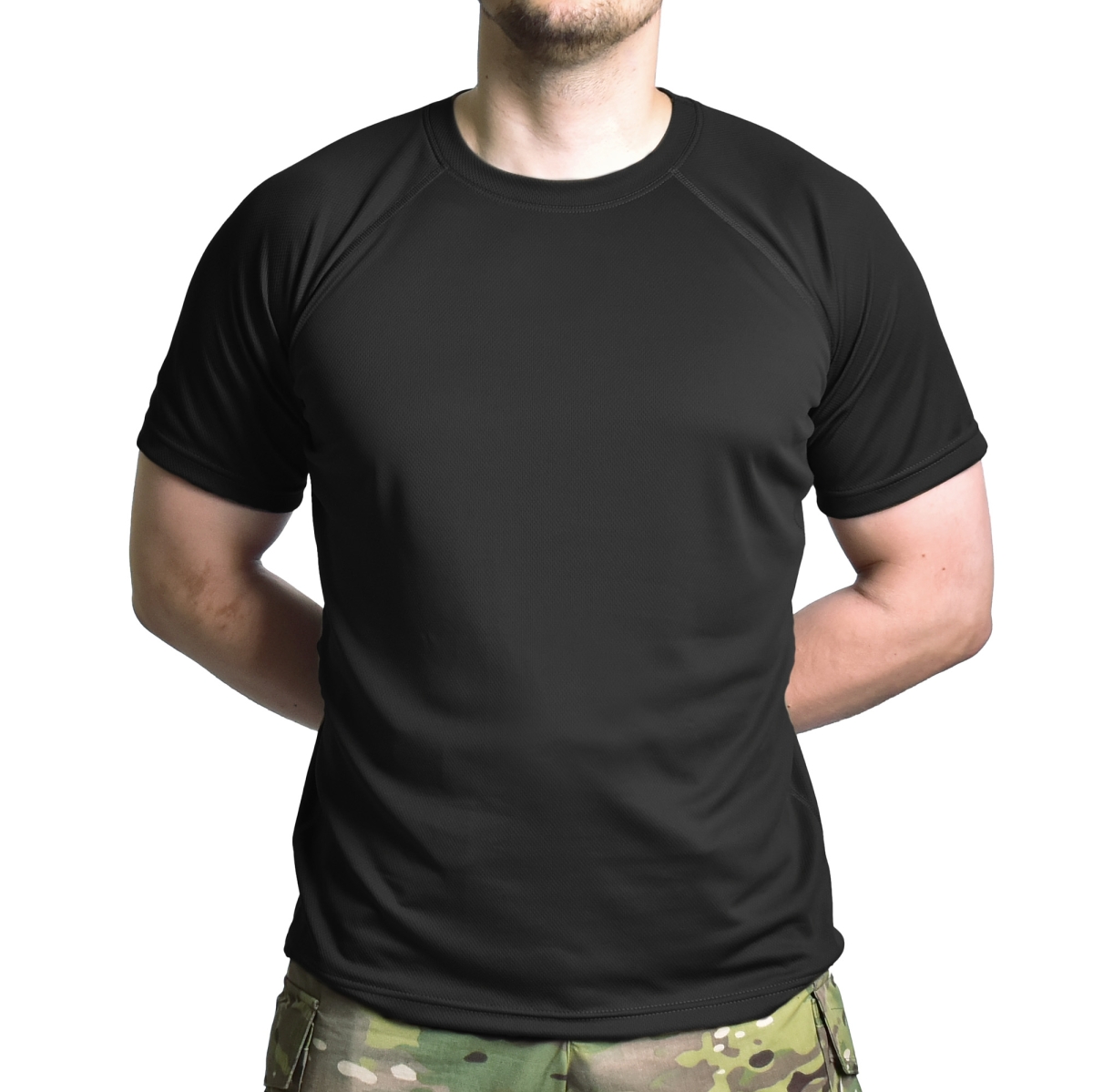Футболка реглан Coolmax SpecOps air Tee. Колір Чорний 3XL GIG MILITARY
