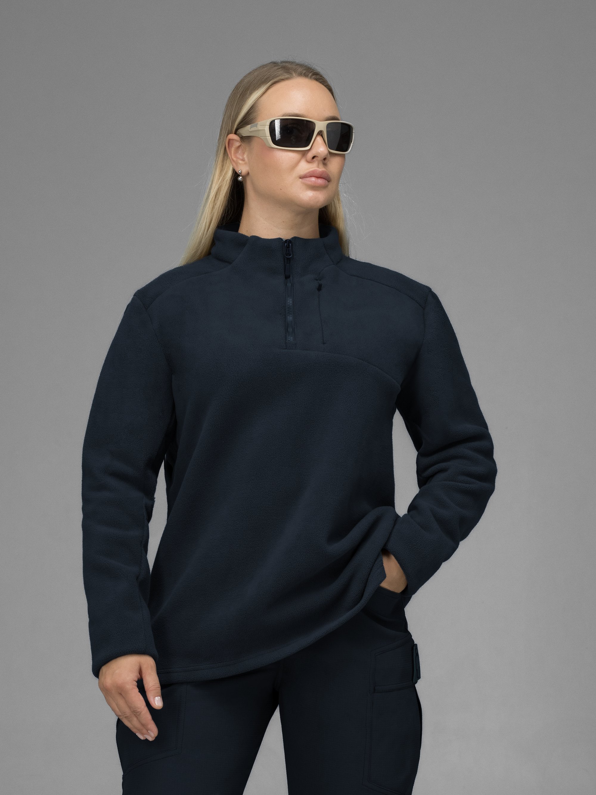 Кофта флісова жіноча BEZET Frostline синій - Фото 2