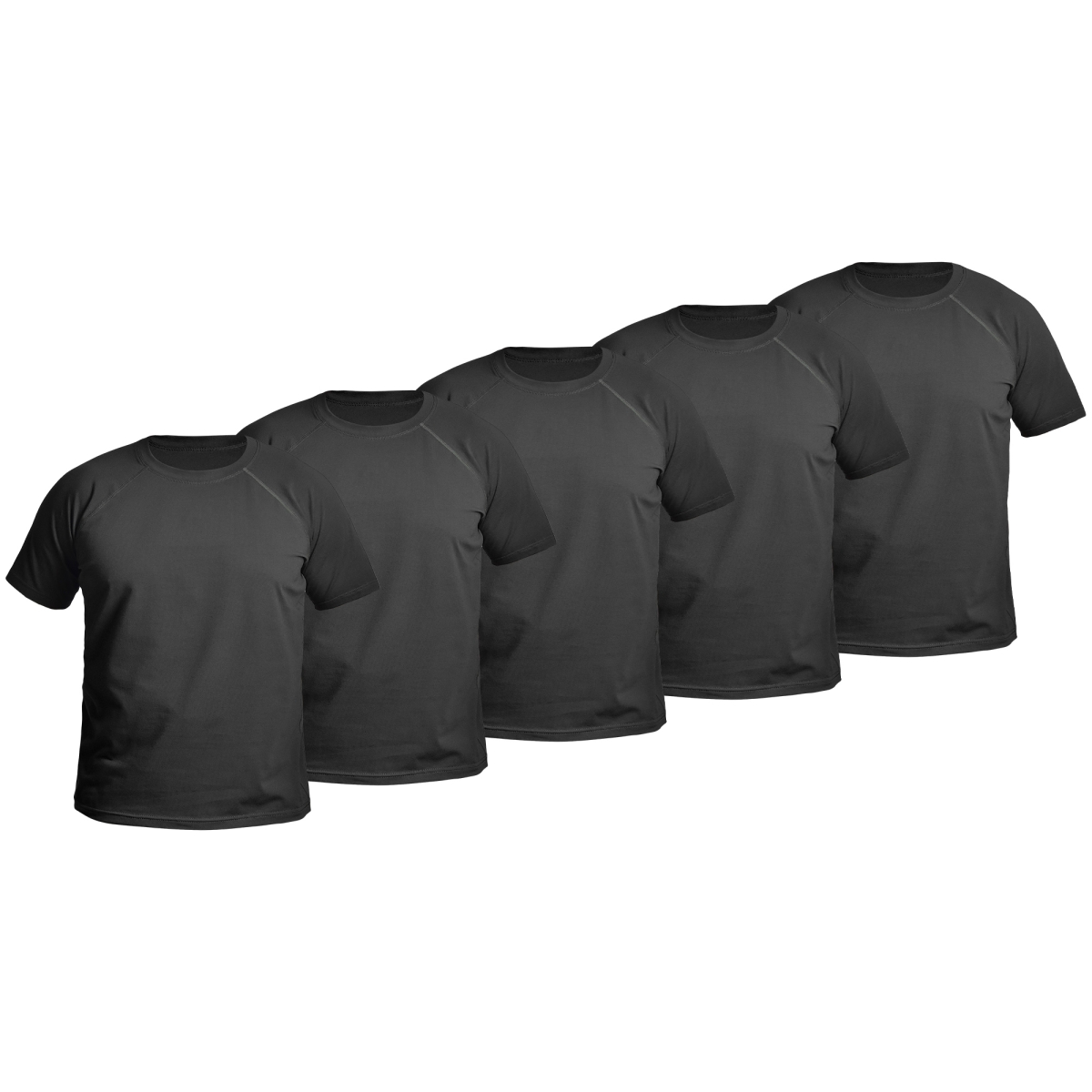 Комплект футболок Tactical Urban Tee. Колір Чорний 5шт GIG MILITARY