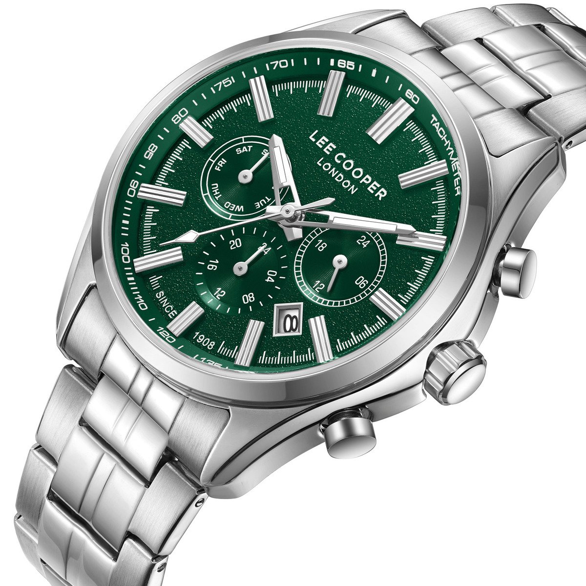 Чоловічий годинник Lee cooper Fenix Green