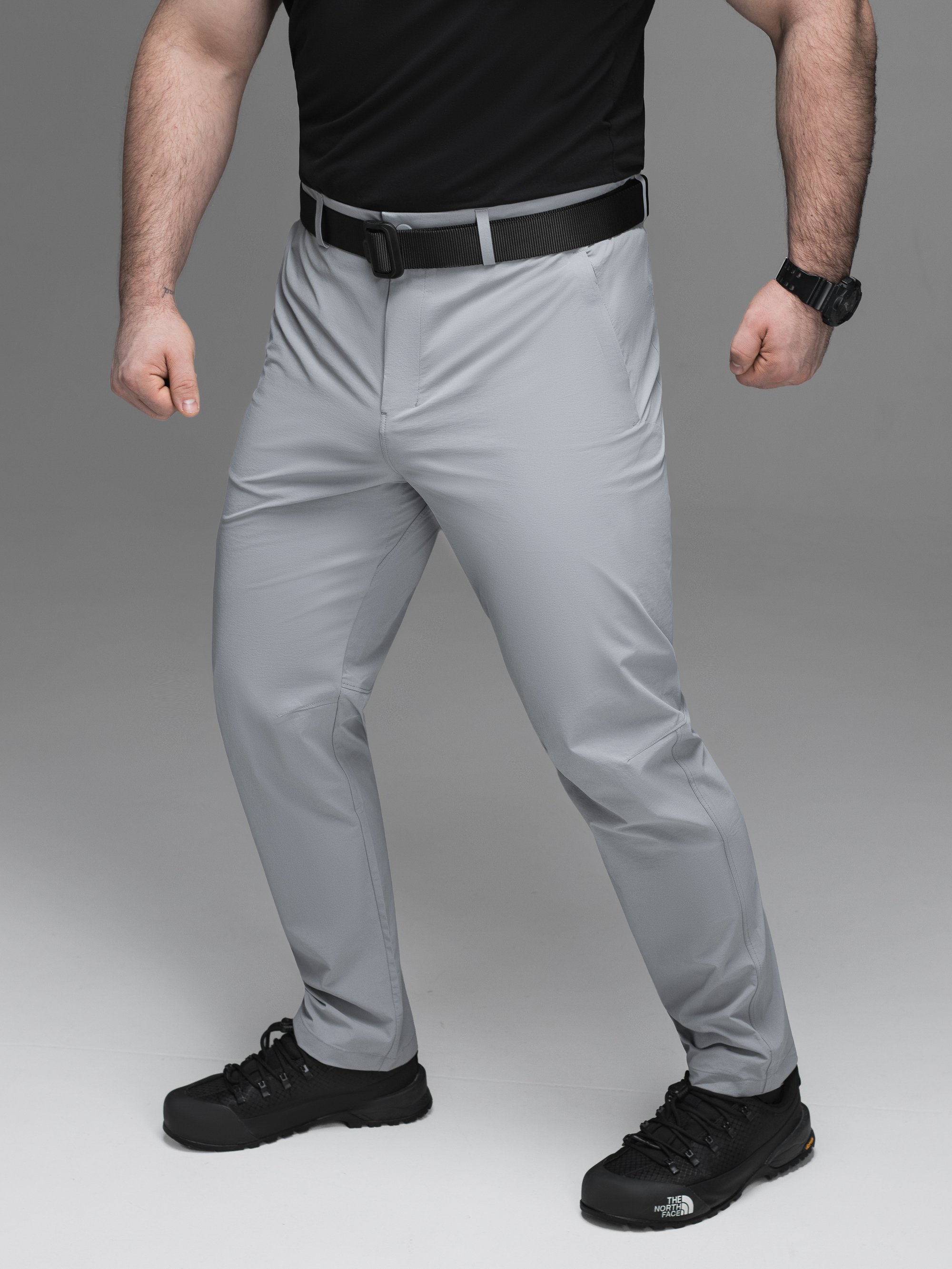 Брюки BEZET Decent сірий - Фото 13