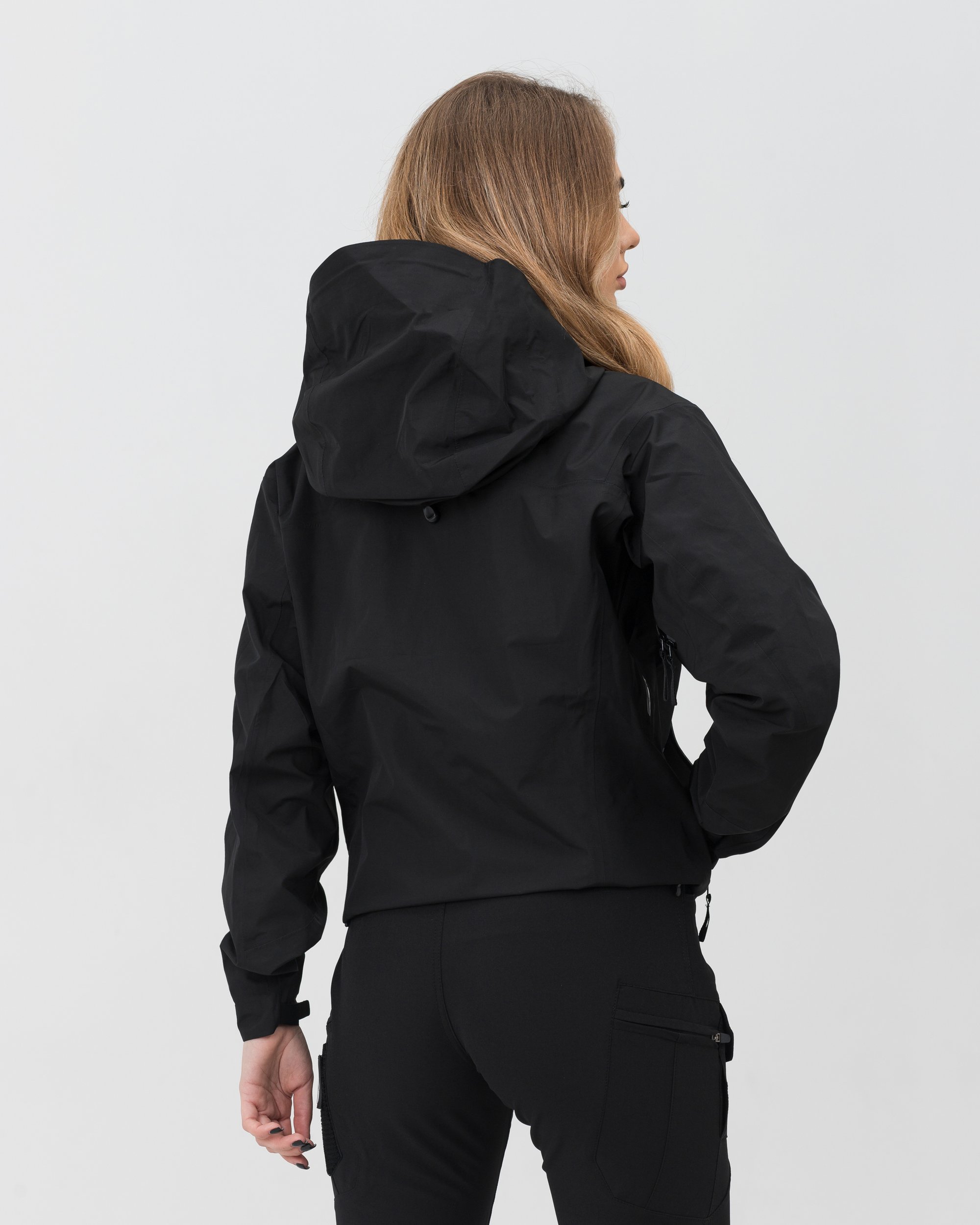 Куртка вітрівка жіноча BEZET ShieldTech чорний - Фото 6