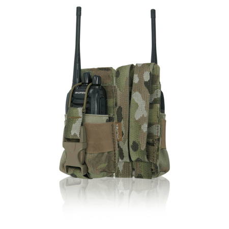 Посилений підсумок під рацію Militex Cordura original USA Мультикам з NIR-просоченням KIBORG