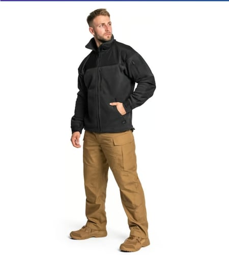 Флісова кофта Helikon-tex Classic Army Fleece Black