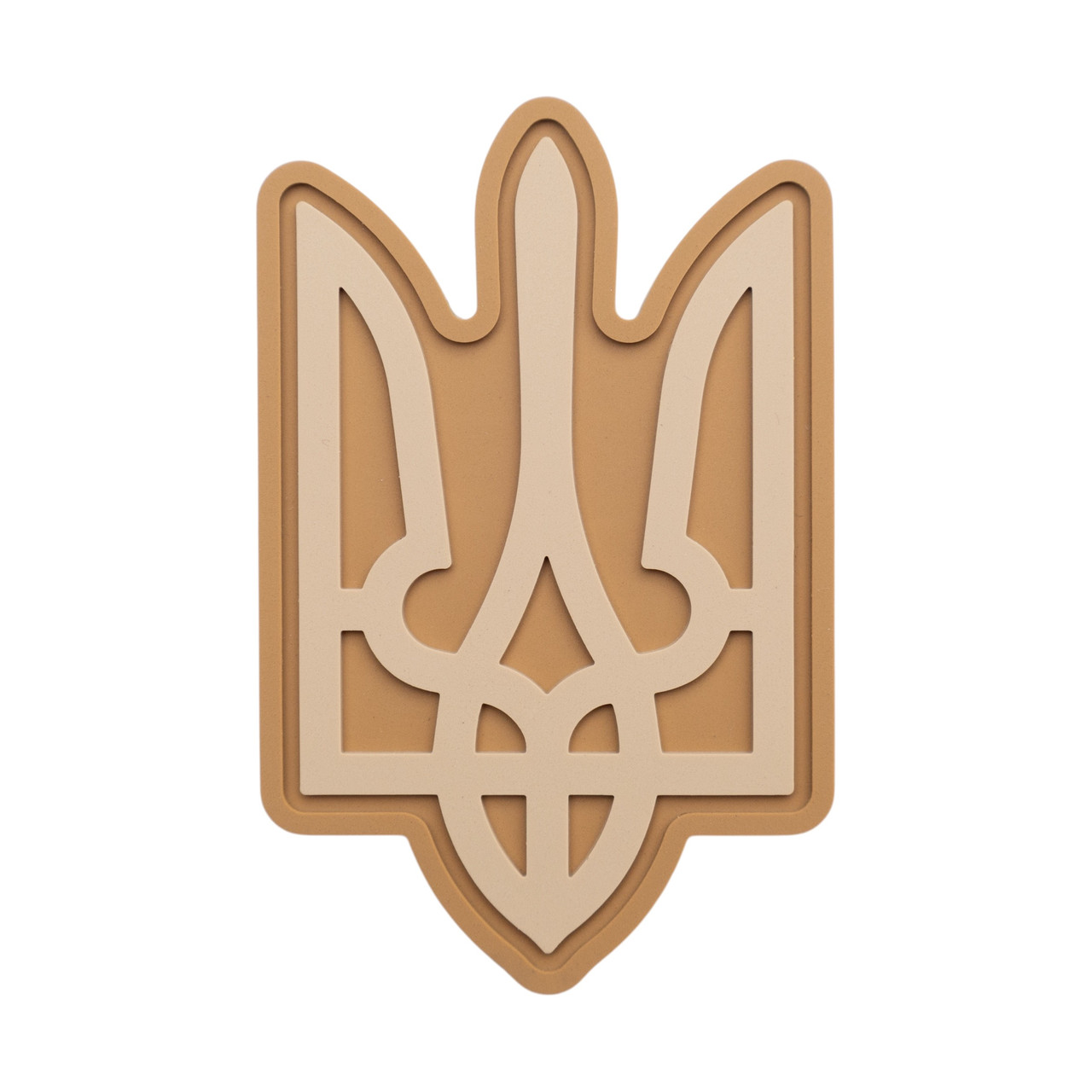 ПВХ Патч (шеврон) "Герб" фігурний койот Brand Element