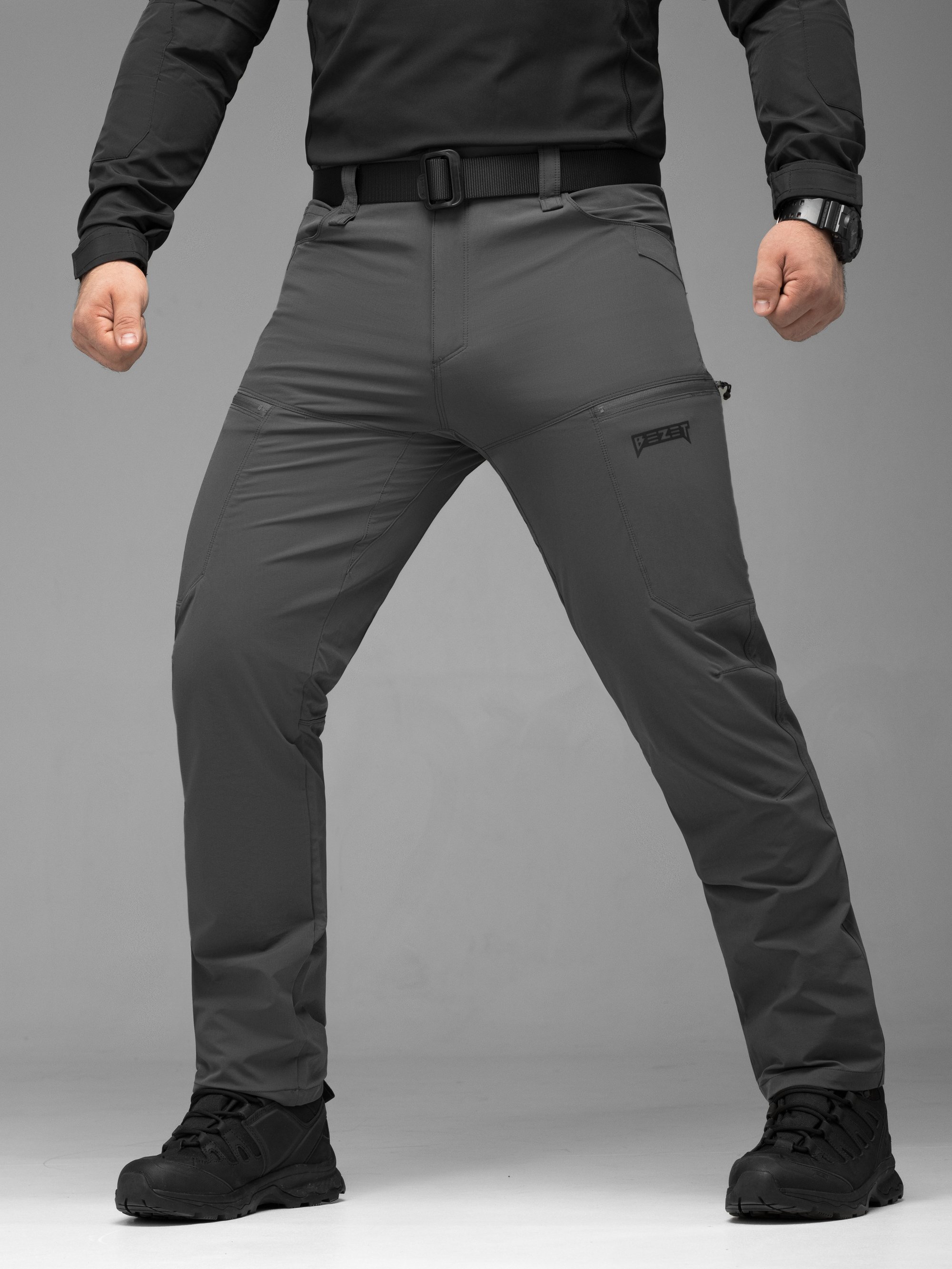 Брюки карго тактичні BEZET TactDry сірий