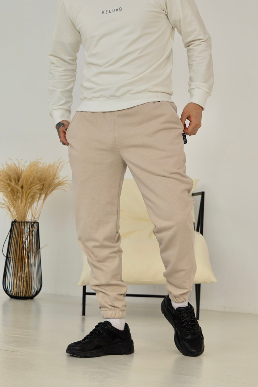 Спортивні штани Reload - Gaze, бежевий