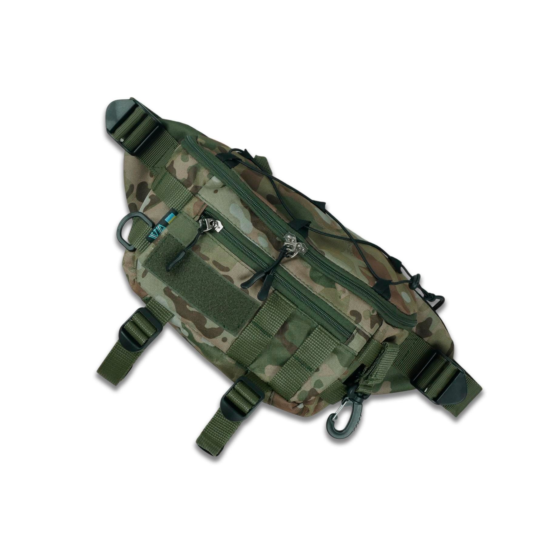 Сумка-бананка мультикам із водовідштовхувального матеріалу KIBORG