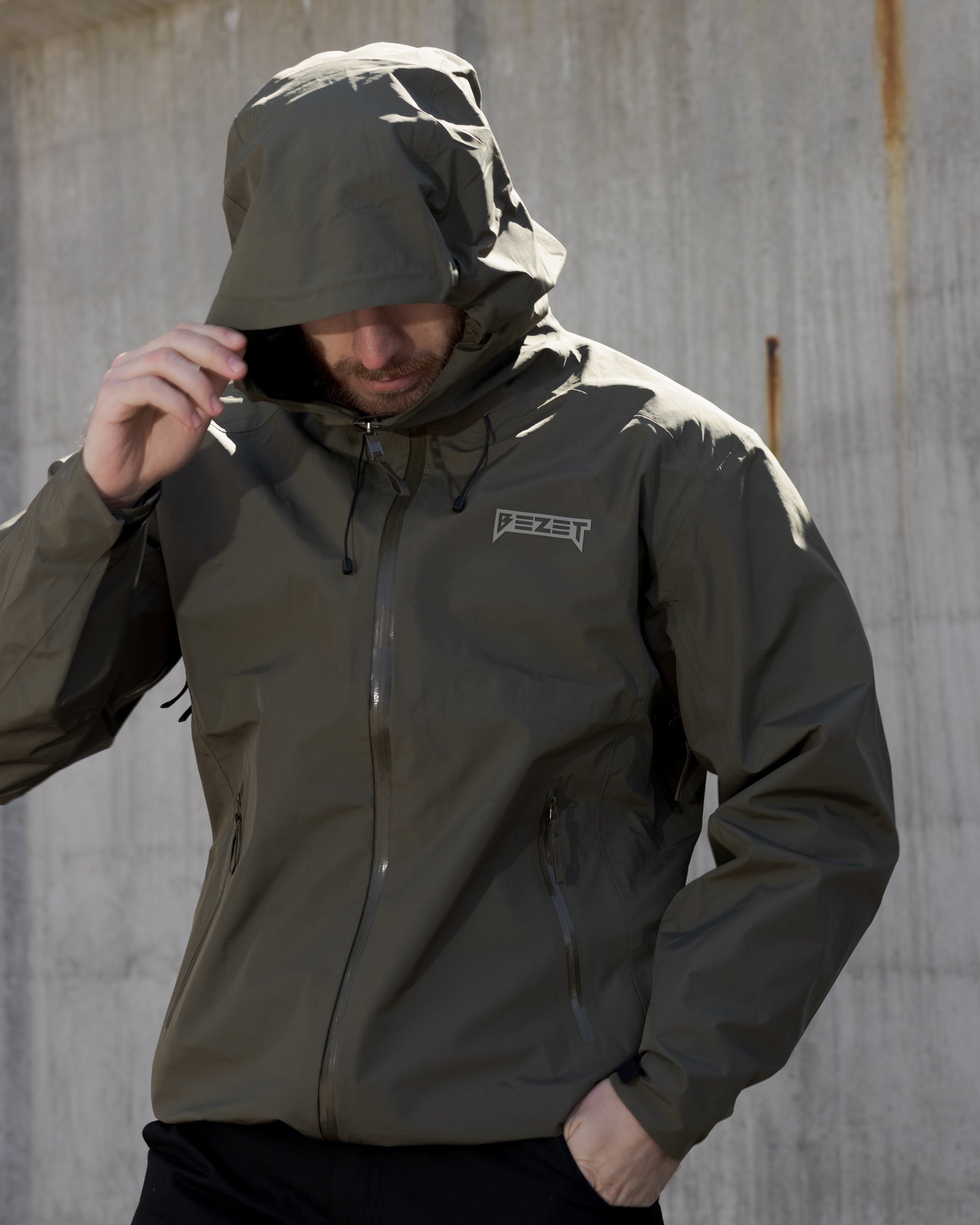 Куртка вітрівка BEZET ShieldTech хакі - Фото 38