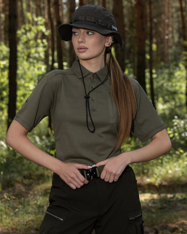 Футболка поло тактична BEZET хакі