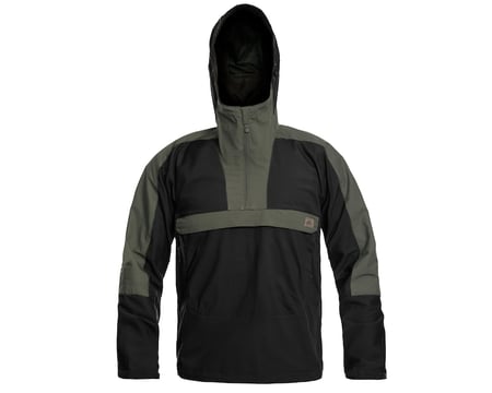 Анорак Helikon-tex Woodsman Black / Taiga Green