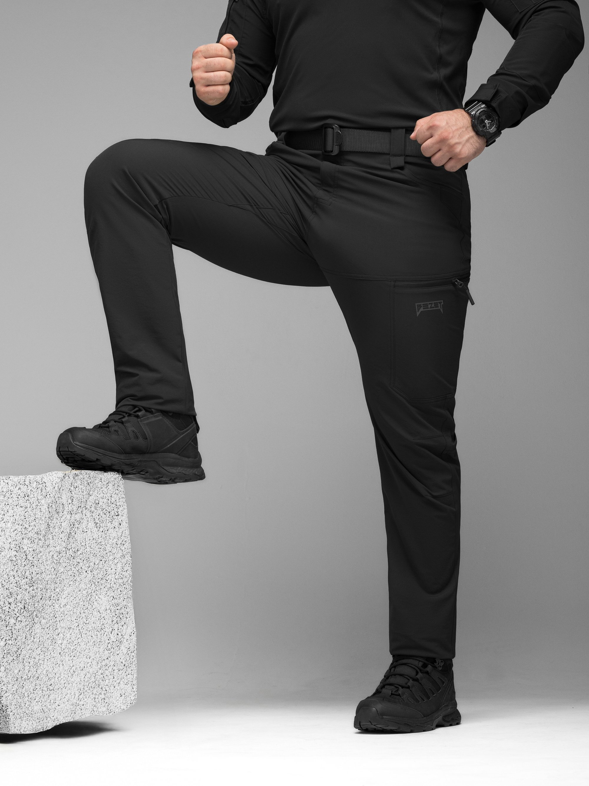 Штани карго тактичні BEZET TactDry 240 чорний - Фото 8