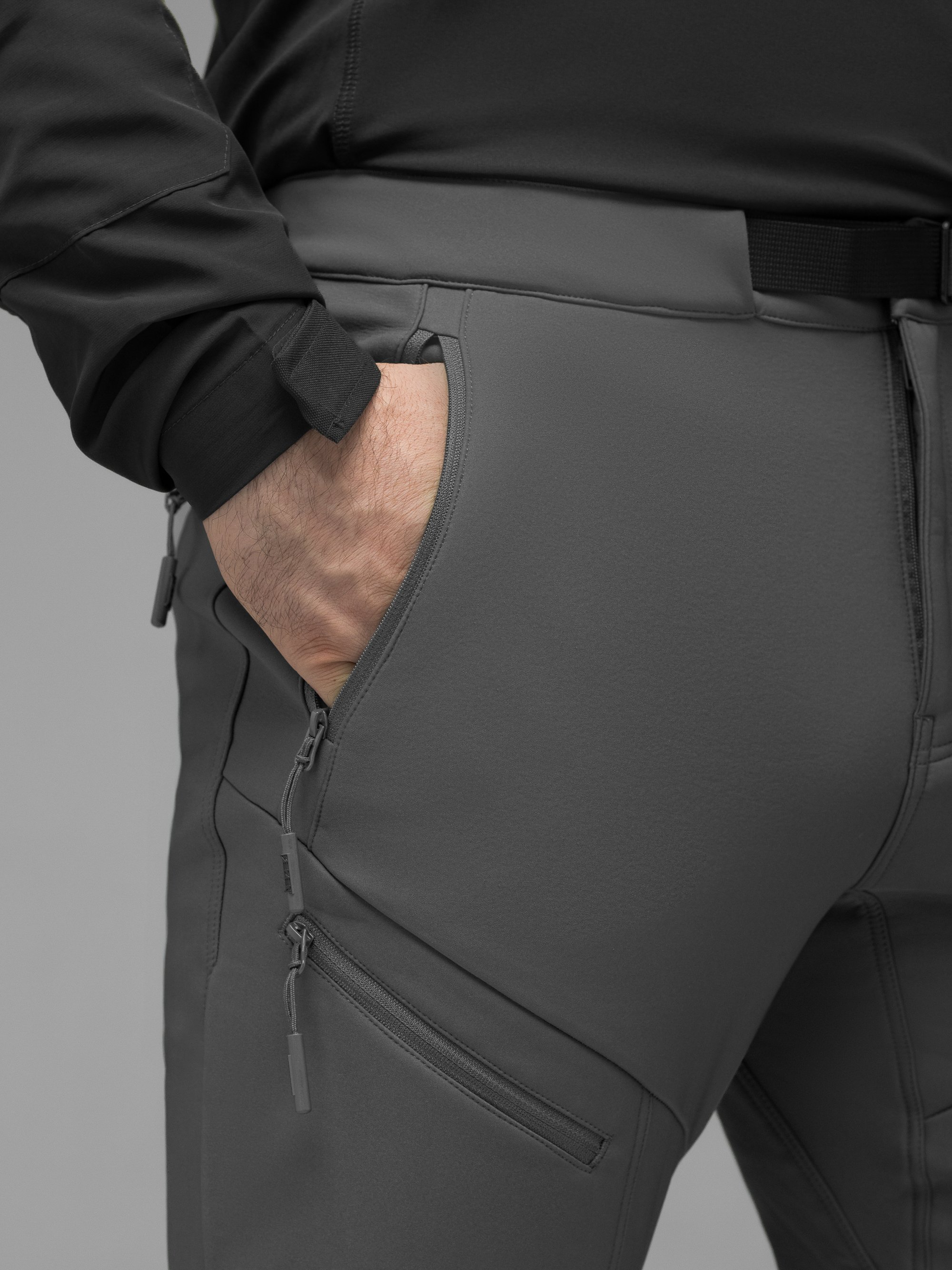 Брюки карго тактичні Softshell BEZET Techwear сірий - Фото 17