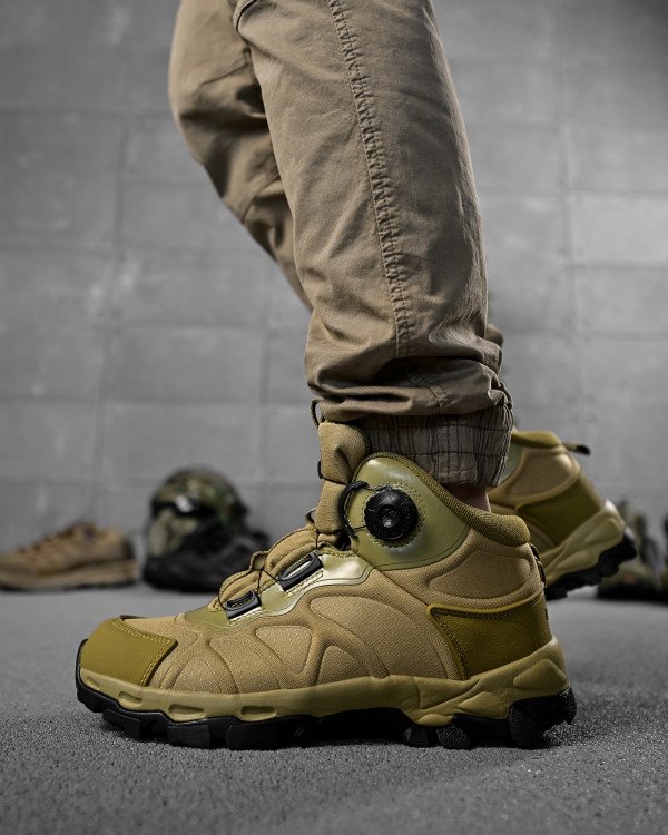 Тактические ботинки на автошнурке КОЙОТ от Sold-Out