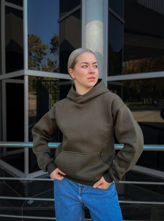 Худі Reload - Basic Fleece хакі