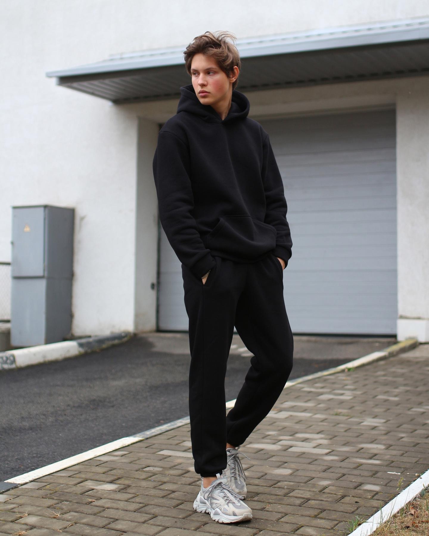 Костюм ФЛІС База, чорний TURWEAR