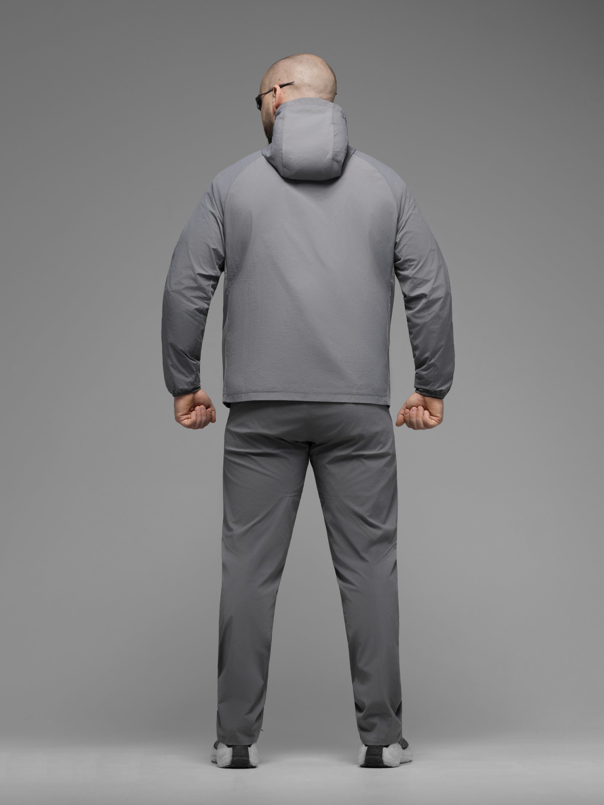 Куртка вітрівка BEZET Solguard UV 100 сірий - Фото 38