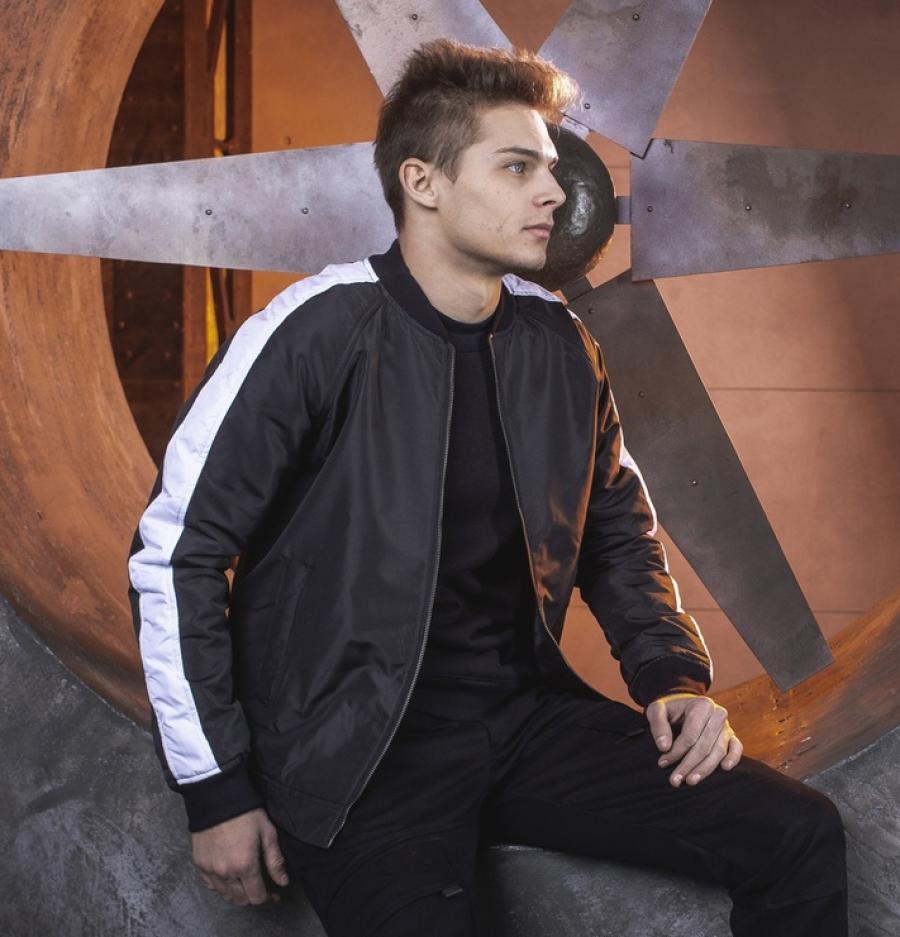 Бомбер BEZET black/white'18