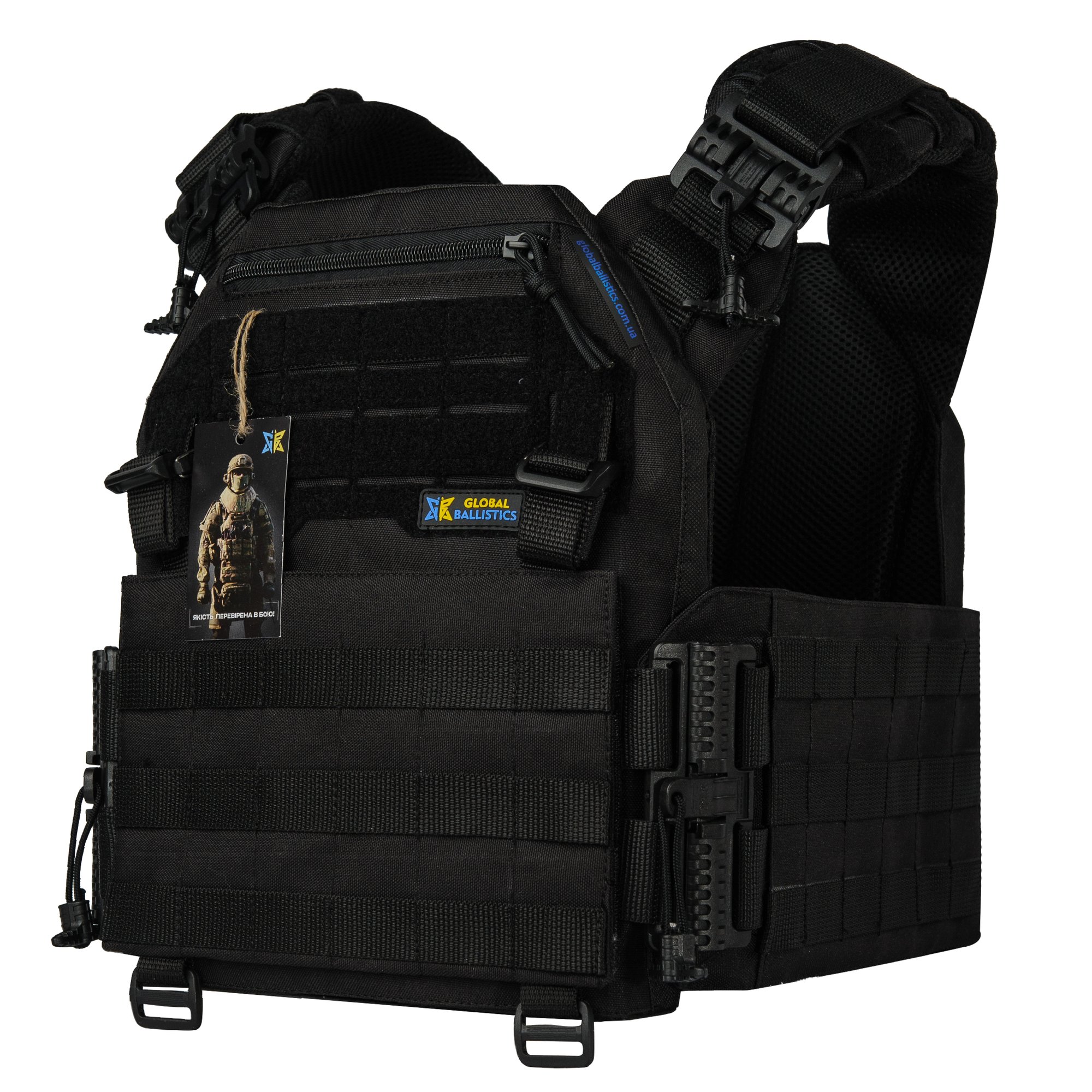 Плитоноска Warmor gen.3 Pro без плит Чорний СПЕЦПРОМ КР