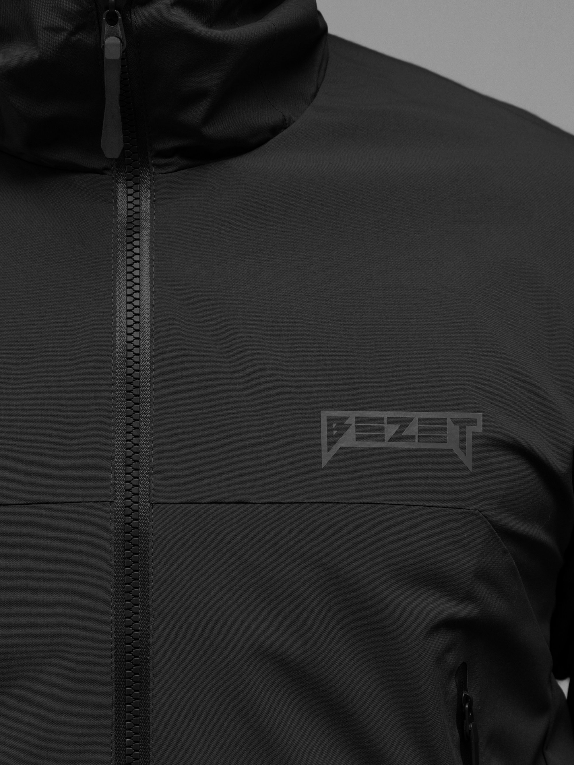Куртка жіноча вітрівка BEZET WindBreaker чорний - Фото 10