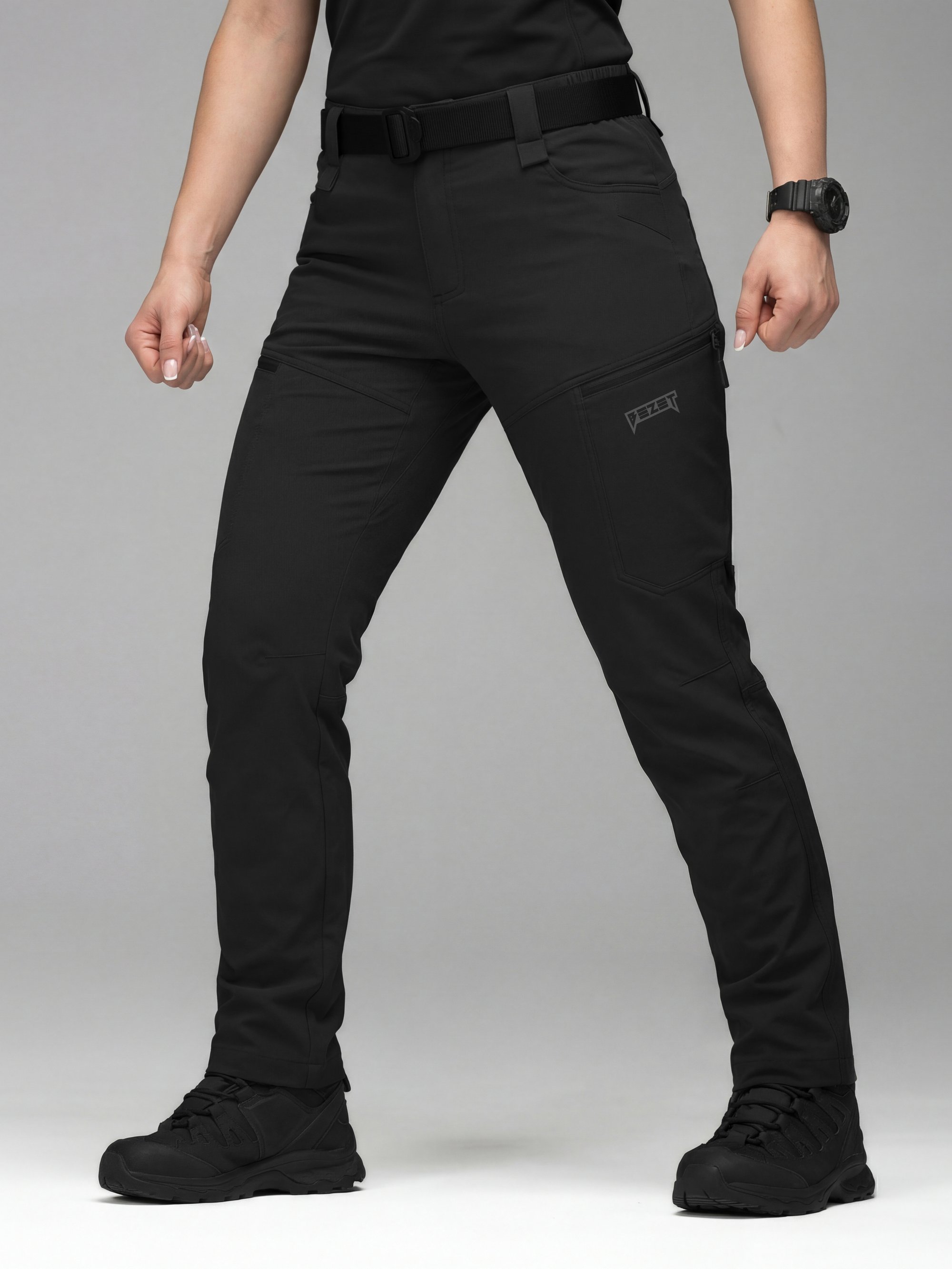 Штани жіночі карго тактичні BEZET TactDry 240 чорний